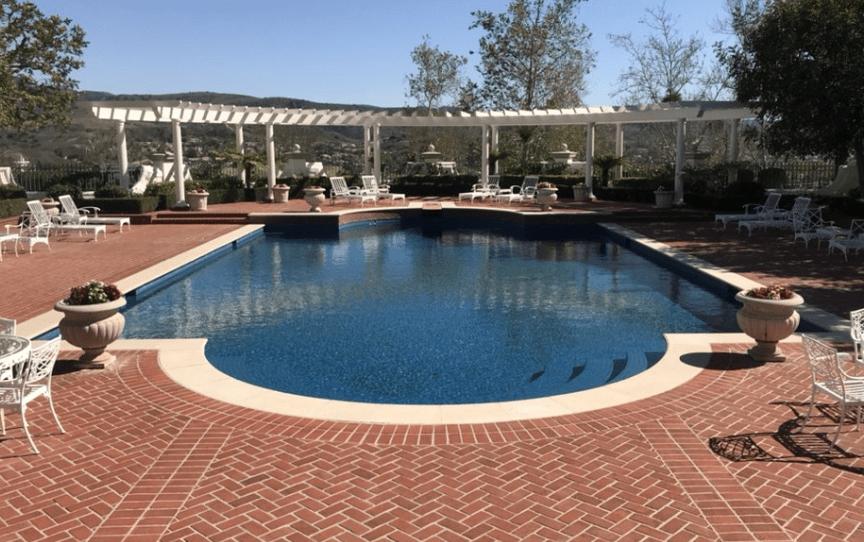 Pool repaired by Saddleback Mountain Pool & Spa