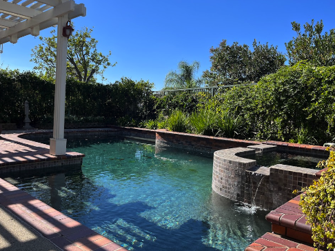 Saddleback Mountain Pool and Spa Service team performing pool equipment installation in Coto De Caza, CA