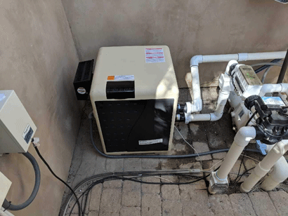 pool heater repair in coto de gaza